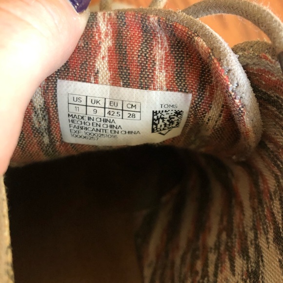 Toms Suede Wedge Booties - Picture 4 of 5